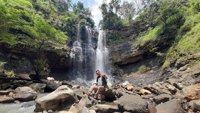 Objek Wisata Air Terjun Bidadari Karang Dalam