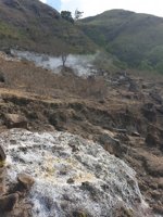 Mutuloo Hot Steam (solfatar And Fumarol Of Kelimutu Volcano)