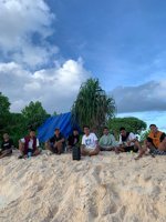 Pasir Timbul Dekat Meti