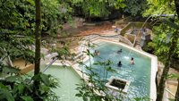 Cave And Hot Springs Goa Ergendang Deli Serdang Sumatra Utara Indonesia
