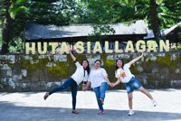 Batu Kursi Raja Siallagan ( Stone Chair Of King Siallagan )