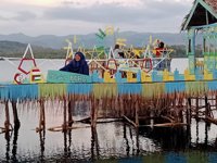 Wisata Jempatan Pellas Pulau Kura